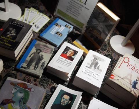 Büchertisch Picasso Rodin