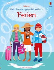 Mein Anziehpuppen-Stickerbuch: Ferien - Stickerheft mit über 250 Stickern – für Kinder ab 5 Jahren