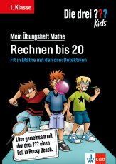 Die drei ??? Kids: Mein Übungsheft Mathe 1. Klasse - Rechnen bis 20 - Mathematik 1. Klasse