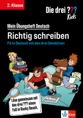 Die drei ??? Kids: Mein Übungsheft Deutsch 2. Klasse – Richtig schreiben - Deutsch 2. Klasse