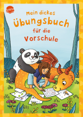 Mein dickes Übungsbuch für die Vorschule - 160 Rätsel und Übungen für Kinder ab 5 Jahren, Beschäftigung, Lernen, Kindergarten, Vorschule, Schulanfang