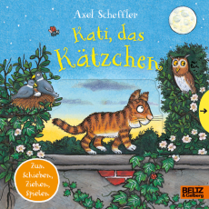Kati, das Kätzchen - Pappbilderbuch zum Schieben, Ziehen, Spielen