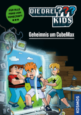 Die drei ??? Kids, Geheimnis um CubeMax - Ein spannender Comicroman für alle Fans von Minecraft & Co. ab 8 Jahren – leicht lesbar durch reduzierte Textmenge und viele bunte Comicseiten