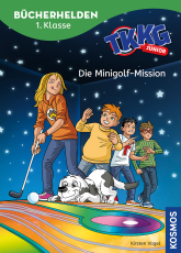 TKKG Junior, Bücherhelden 1. Klasse, Die Minigolf-Mission - Leicht lesen lernen - Spannende Detektivgeschichten mit TKKG - Kinderbuch für Erstleser ab 6 Jahren