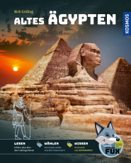 Kosmos SchlauFUX - Altes Ägypten - Kurze, spannende Texte wecken Neugier – selbst entscheiden wo es weitergeht, macht Spaß und stärkt Lesekompetenz und Textverständnis – ab 8 Jahre.