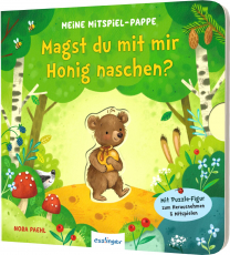 Meine Mitspiel-Pappe: Magst du mit mir Honig naschen? - Mitmachbuch mit Spielfigur