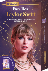 Fan-Box Taylor Swift - 30 Motiv-Karten mit Fotos, Lyrics, Facts und mehr I mit Karten-Aufsteller I 100% inoffiziell
