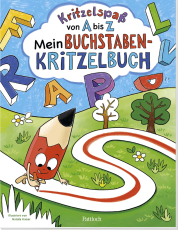 Kritzelspaß von A bis Z - Mein Buchstaben-Kritzelbuch | Für Kinder ab 5 Jahren