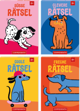 Hunde-Rätsel to go - (Süße / Clevere / Coole / Freche Rätsel)