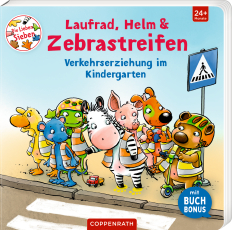 Laufrad, Helm & Zebrastreifen - Verkehrserziehung im Kindergarten