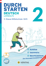 Durchstarten Deutsch 2. Klasse Mittelschule/AHS Lernhilfe