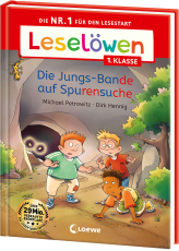 Leselöwen 1. Klasse - Die Jungs-Bande auf Spurensuche - Die Nr. 1 für den Lesestart - Mit Leselernschrift ABeZeh - Erstlesebuch für Kinder ab 6 Jahren