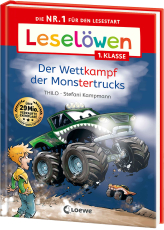 Leselöwen 1. Klasse - Der Wettkampf der Monstertrucks - Die Nr. 1 für den Lesestart - Mit Leselernschrift ABeZeh - Erstlesebuch für Kinder ab 6 Jahren