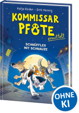 Kommissar Pfote ermittelt (Band 1) - Schnüffler mit Schnauze - Was machen Polizeihunde nach Dienstschluss? - Humorvolle Detektivgeschichten mit spannenden Kriminalfällen für Kinder ab 7 Jahren
