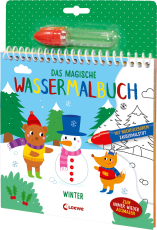 Das magische Wassermalbuch - Winter