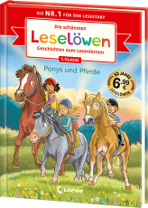 Die schönsten Leselöwen-Geschichten zum Lesenlernen - Ponys und Pferde - Seit 50 Jahren lernen Kinder mit den Leselöwen erfolgreich lesen - Jubiläumssammelband zum ersten Selberlesen ab 6