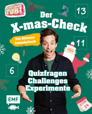 Checker Tobi: Das Adventskalender-Buch: Der X-mas-Check - 24 geniale Überraschungen: Quizfragen, lustige Challenges und spannende Experimente – Mit perforierten Seiten zum Auftrennen
