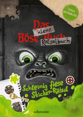 Das kleine Böse Rätselbuch – Schleimig fiese Sticker-Rätsel (Das kleine Böse Buch) - Lösen gefährlich!