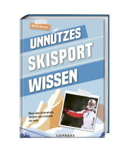 Unnützes Skisport Wissen - Muss man nicht wissen, vergisst man trotzdem nie mehr. Geschenk für Skifahrer und Wintersport Fans. Lustiges unnützliches Wissen und sinnloses Wissen zum Schmunzeln.