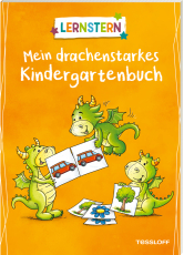 LERNSTERN. Mein drachenstarkes Kindergartenbuch - Bunt gemischte Übungen für aufgeweckte Kindergartenkinder