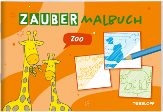 Zaubermalbuch. Zoo - Mit magischen Zauberseiten