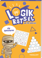 Logikrätsel für Superhirne - 48 kniffllige Rätsel für Kids ab 10 Jahren, mit Lösungen