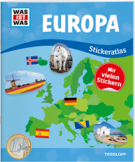 WAS IST WAS Stickeratlas Europa - mit über 100 Stickern
