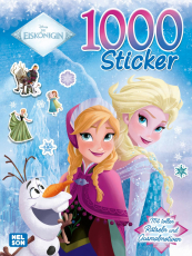 Disney Die Eiskönigin: 1000 Sticker - Mit tollen Rätseln und Ausmalmotiven