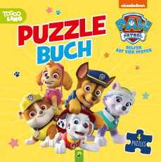 PAW Patrol Puzzlebuch | Mit 4 Puzzles à 12 Teilen - Toller Puzzlespaß für Kinder ab 3 Jahren