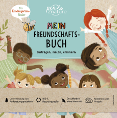 Mein Freundschaftsbuch. Eintragen, Malen, Erinnern - Für Kinder ab 3 Jahren - Nachhaltiges und diverses Freundebuch. Das perfekte Geschenk für Kindergartenkinder