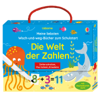 Meine liebsten Wisch-und-weg-Bücher zum Schulstart: Die Welt der Zahlen - mit abwischbarem Stift – Koffer voller Lernspaß zum Thema Zahlen – für Kinder ab 4 Jahren