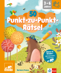 QUID+ 50 Punkt-zu-Punkt-Rätsel - für Kinder von 3–6 Jahren mit Eltern-Guide