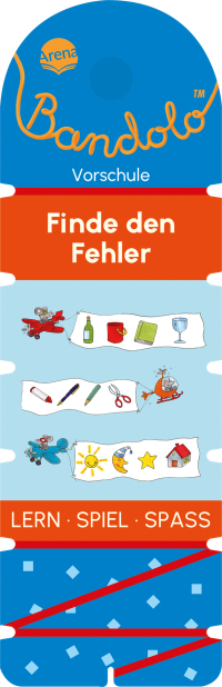 Bandolo. Finde den Fehler - Lernspiel mit Lösungskontrolle für Kinder ab 5 Jahren