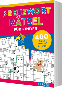Kreuzworträtsel für Kinder - 400 Seiten Rätselspaß in Farbe. Knifflige Rätsel für Kinder ab 10 Jahren