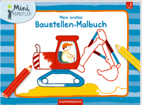 Mein erstes Baustellen-Malbuch