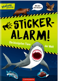 Sticker-Alarm - Die bissigsten Tiere der Welt, Mit über 100 Stickern