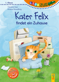 LESEZUG/1. Klasse: Kater Felix findet ein Zuhause