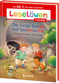 Leselöwen 1. Klasse - Die Jungs-Bande auf Spurensuche - Die Nr. 1 für den Lesestart - Mit Leselernschrift ABeZeh - Erstlesebuch für Kinder ab 6 Jahren