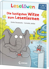 Leselöwen - Die lustigsten Witze zum Lesenlernen - Lesen lernen mit Spaß! - Kurze Texthäppchen mit Silbenfärbung für den schnellen Leseerfolg - Für Kinder ab 6 Jahren