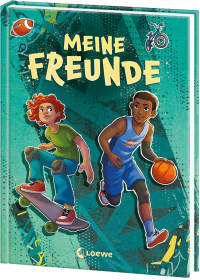 Meine Freunde (Sport) - Cooles Eintragbuch für die besten Schulfreund*innen - Das perfekte Geschenk für alle Sport-Fans