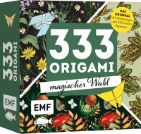 333 Origami – Magischer Wald | Zauberschöne Papiere falten - Das Original: Mit Anleitungen und 333 feinen Papieren: Hochwertiges Origami-Papier mit mystischen Natur-, Pflanzen- und Tiermotiven