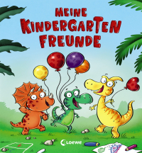 Meine Kindergarten-Freunde (Dino) - Erinnerungsbuch für Jungen ab 3 Jahre