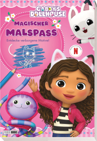 Gabby's Dollhouse: Magischer Malspaß - Entdecke verborgene Motive! - Malblock