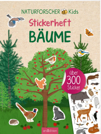 Naturforscher-Kids – Stickerheft Bäume - Über 300 Sticker
