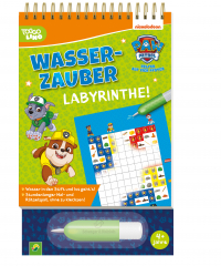 PAW Patrol Wasserzauber | Labyrinthe. Einfach mit Wasser malen! - Mal- und Rätselbuch mit Wassertankstift für Kinder ab 4 Jahren