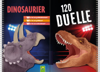 120 Duelle Dinosaurier - Ranking-Buch zum Vergleichen der gefährlichsten Dinosaurier in 120 Duellen. Quartett als Buch. Für Dino-Fans ab 6 Jahren.