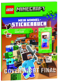 LEGO® Minecraft - Mein Wimmel-Stickerbuch - mit Minifigur "Steve" und vielen Stickern