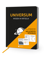 Universum I Wissen in Rätseln - Rätselbuch für Erwachsene. Das perfekte Geschenk für Hobby-Astronomen und Rätsel-Freunde