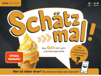Schätz mal! Kids Edition - Das Quiz mit Lach- und Staungarantie I Ab 8 Jahre I 2-8 Spieler I Spiele-Block