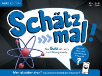 Schätz mal! Nerd Edition - Das Quiz mit Lach- und Staungarantie I Ab 10 Jahre I 2-8 Spieler I Spiele-Block